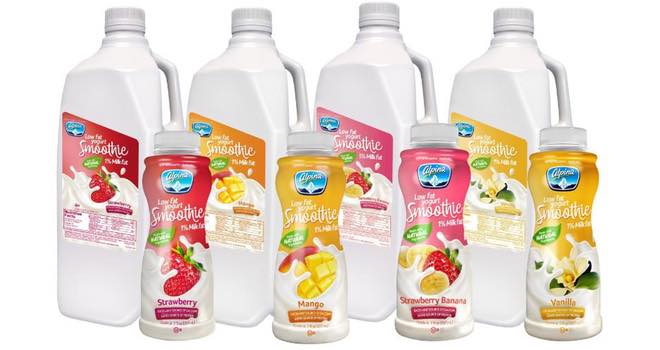 Alpina Yogurt Smoothie is 'reinvented' with less sugar