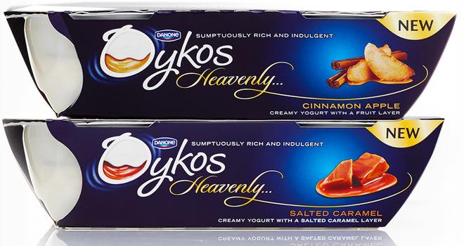 Oykos Heavenly luxury dessert yogurt from Danone