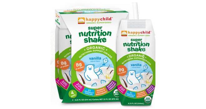 HappyFamily releases HappyChild Super Nutrition Shakes