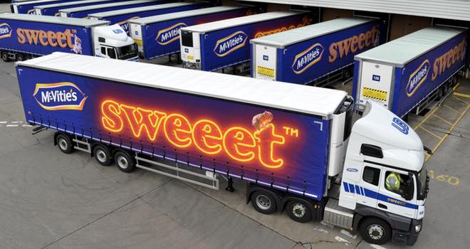 United Biscuits reduces carbon emissions with longer trailers