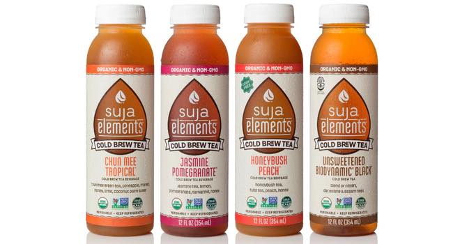 Suja Juice launches line of cold-pressured teas