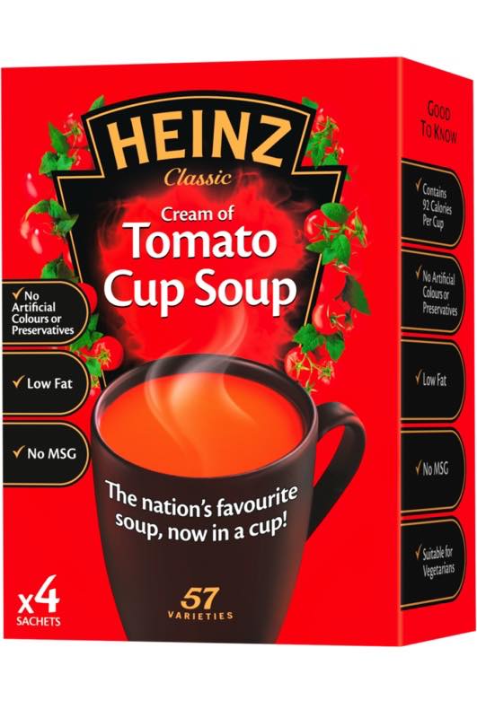 Heinz introduces popular soup brands to dry cup soup range