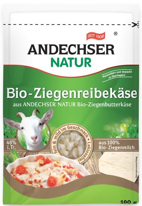 Bio-Ziegenreibekäse by Andechser Natur