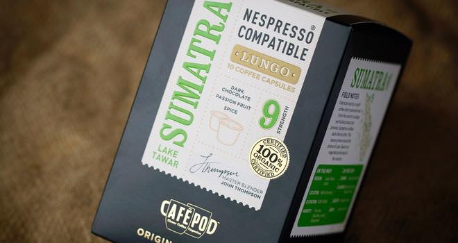 CaféPod adds Sumatra Lake Tawar to single-origin coffee range