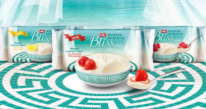Müller Bliss Corner Whipped Greek Style Yogurt