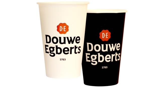 4 Aces supplies Douwe Egberts branded paper vending cups
