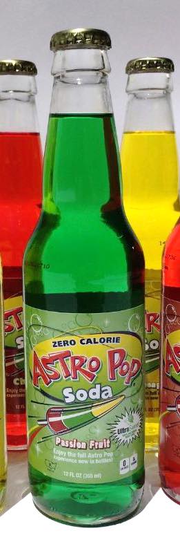 Astro Pop Zero Calorie Sodas by Leaf Brands