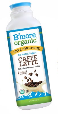 B'More Organic Caffe Latte skyr smoothie