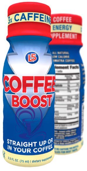 Coffee Boost Energy Supplement by Level 5 Beverage Company