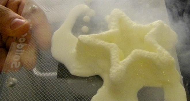 3D printed ice cream courtesy of MIT