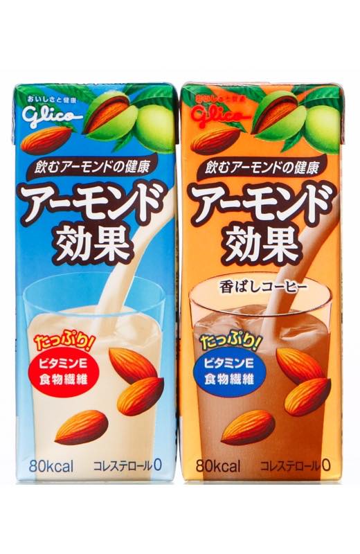 Glico Dairies almond milk drinks