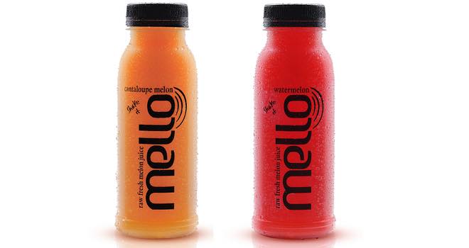 Mello melon juice functional drink, made using high pressure processing