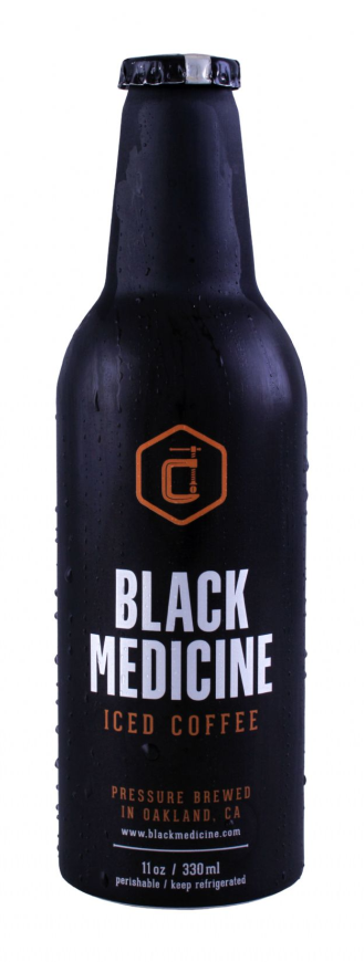 Black Medicine pressure-brewed iced coffee