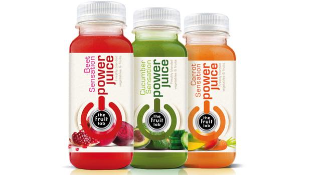 Power Juice 100% fresh juices from The Fruit Lab