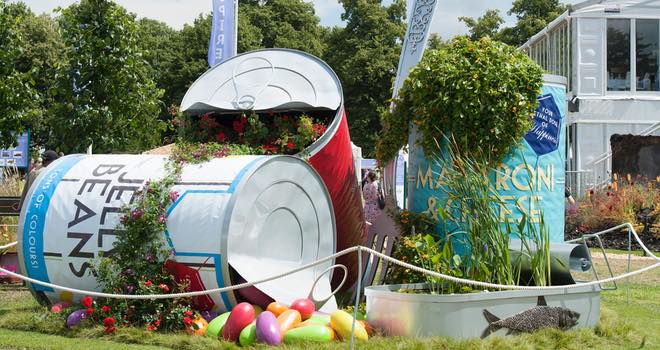 Asset International helps designer highlight food waste at UK garden show