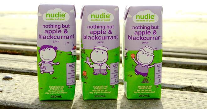 Nudie enhances kids range with apple & blackcurrant flavour