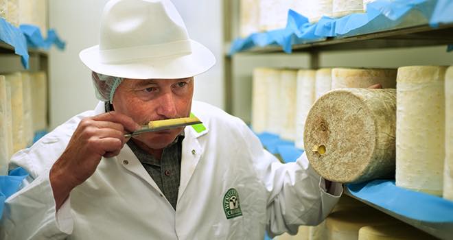 Norman McCallum recognised with Nantwich Show Cheese Industry Award