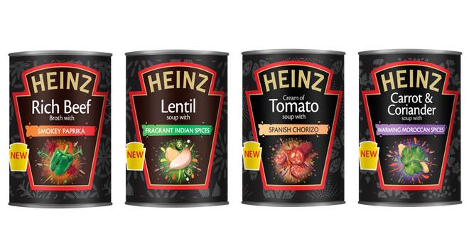 Heinz expands Black Label soup range with four new varieties