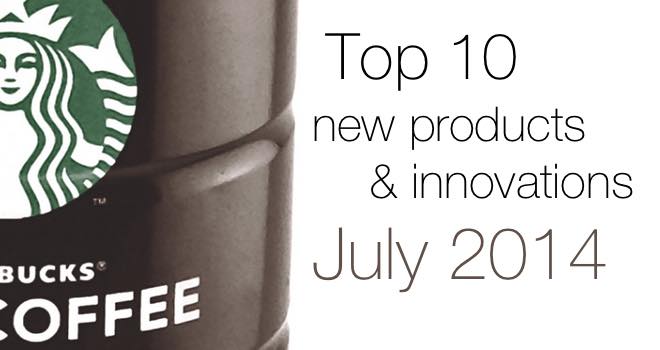 Top 10 new products and innovations on FoodBev.com, July 2014