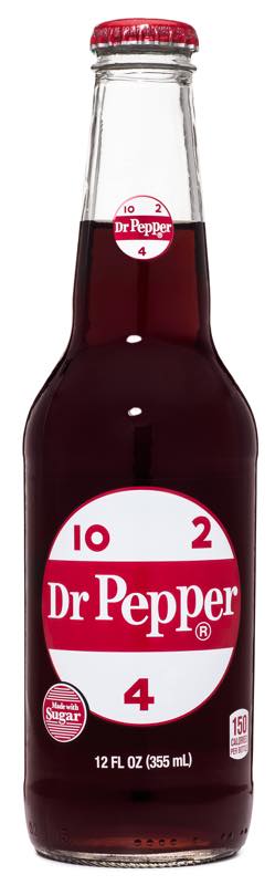 Dr Pepper launches in 12oz glass bottles