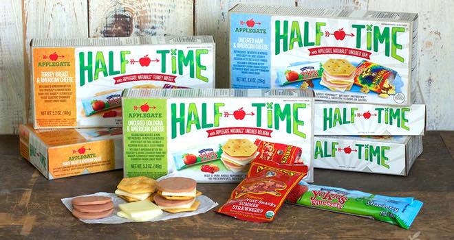 Applegate Half Time pre-packed lunch kits