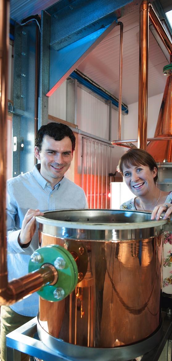 Dunnet Bay Distillers install and test first batches of Rock Rose gin
