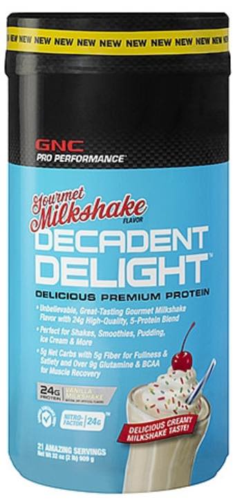 GNC launches Decadent Delight Gourmet Protein Milkshake