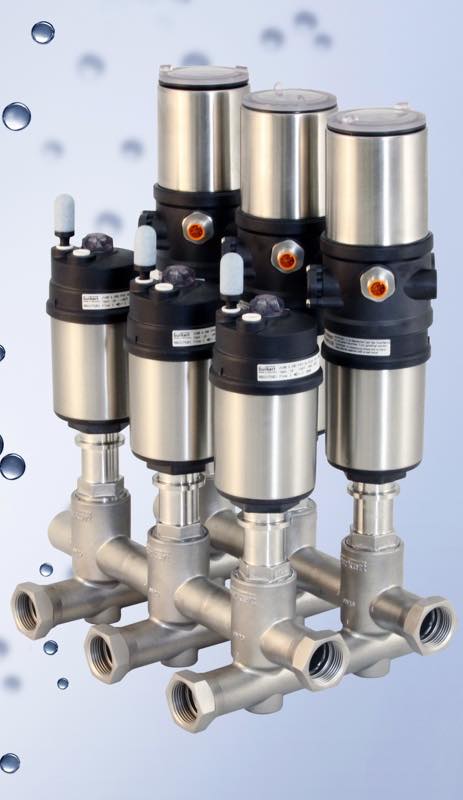 Bürkert modular valve body (INOX range) improves system flow
