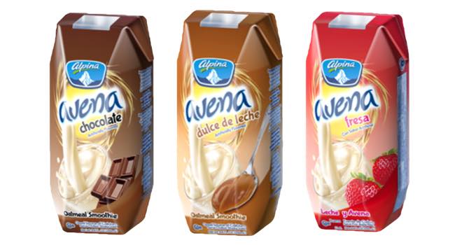 Alpina updates Avena milk & oat smoothie line