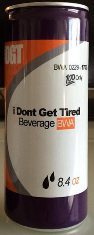 I Don't Get Tired energy drink from Kevin Gates