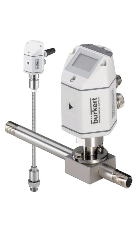 Bürkert releases flow meters for high volume gases
