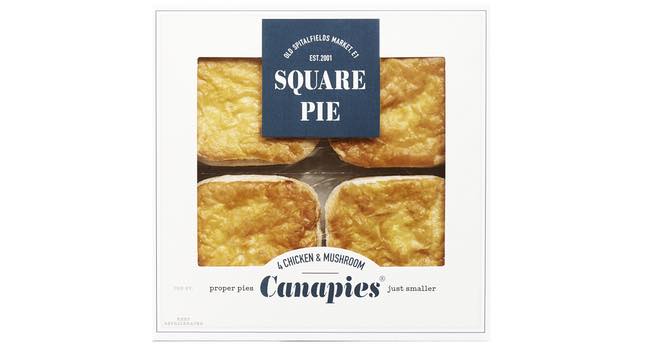 Mini Canapies from London's Square Pie