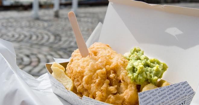 Fish & chip poll reveals mushy peas as the UK's top accompaniment