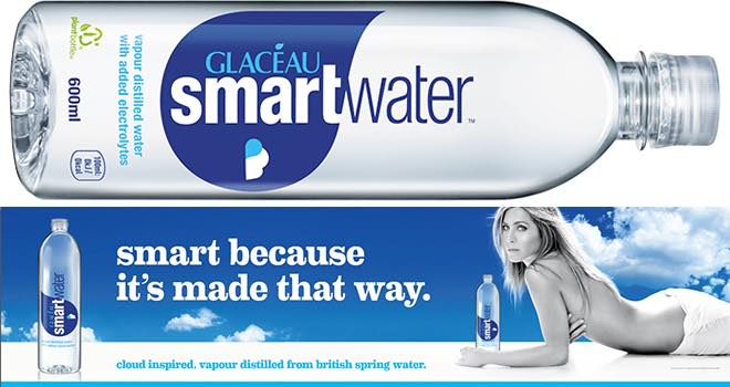 Jennifer Aniston plays lead role in UK glacéau smartwater launch