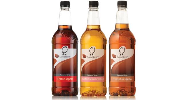 Sweetbird's autumn-winter syrup selection box