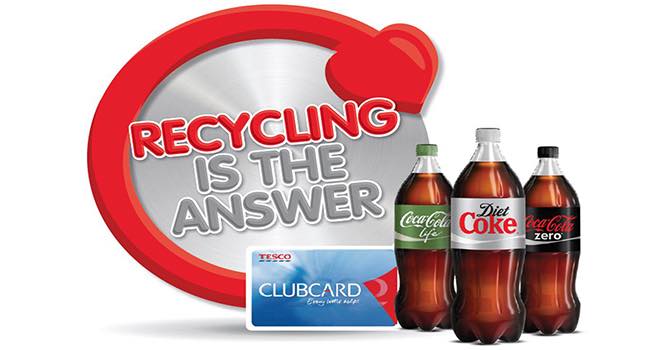 Coca-Cola Enterprises and Tesco encourage customers to recycle more