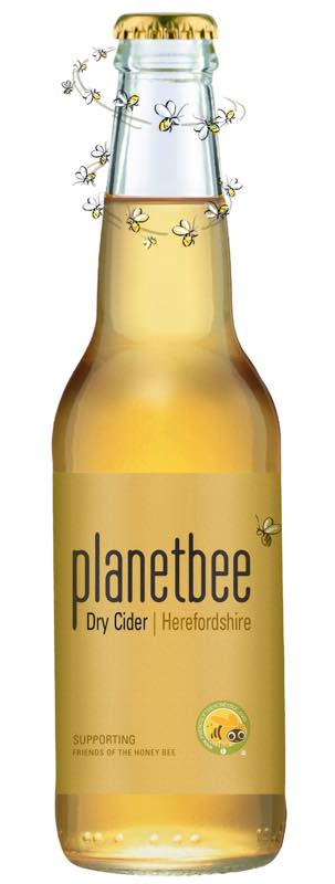 Planetbee Cider – helping counter declining bee population