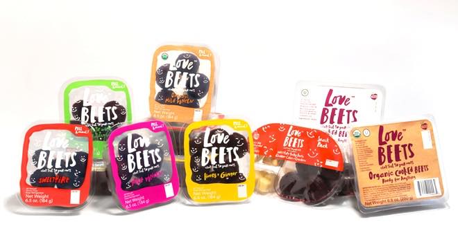 New packaging and branding for Love Beets