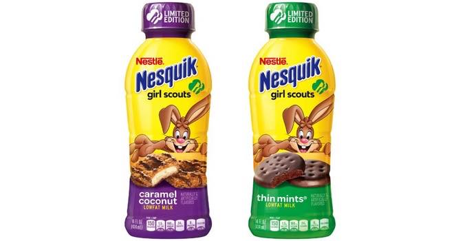 Nestlé Nesquik Girl Scouts Lowfat Milk