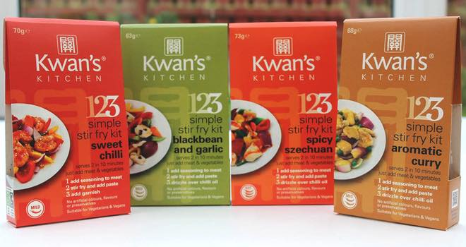 Kwan’s Kitchen easy stir fry kits
