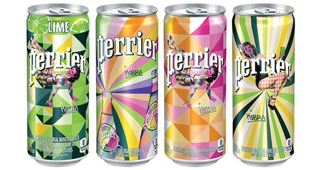 Perrier ‘inspired by street art’ limited edition collection