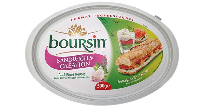 Boursin Sandwich & Creation