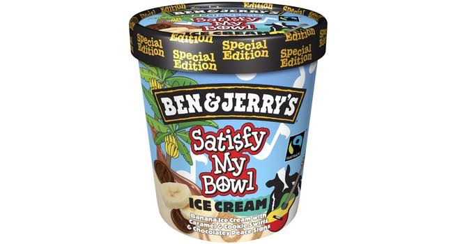 New from Ben & Jerry's in the UK, Special Edition Satisfy My Bowl
