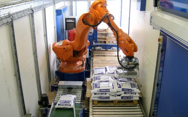 RM Group uses ABB robots for mobile packaging system