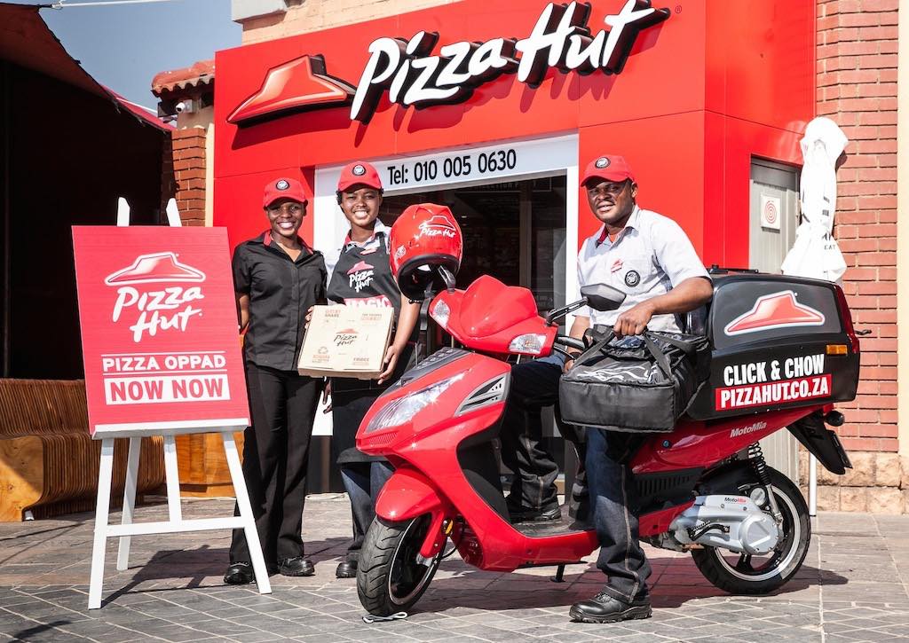 Pizza Hut opens its first restaurant in Africa
