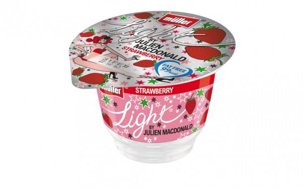Müllerlight introduces limited edition Julien Macdonald yogurt pots