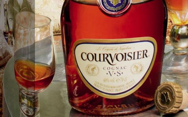 Luxury gift carton to support Courvoisier's Here's to Now campaign