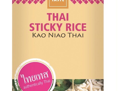 New pack sizes for Thai Taste's Sticky Rice and Rice Noodles