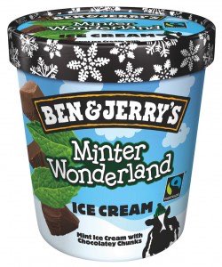 Minter Wonderland Ice Cream by Ben & Jerry's