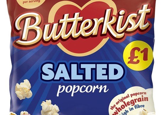 Butterkist launches price-marked packs